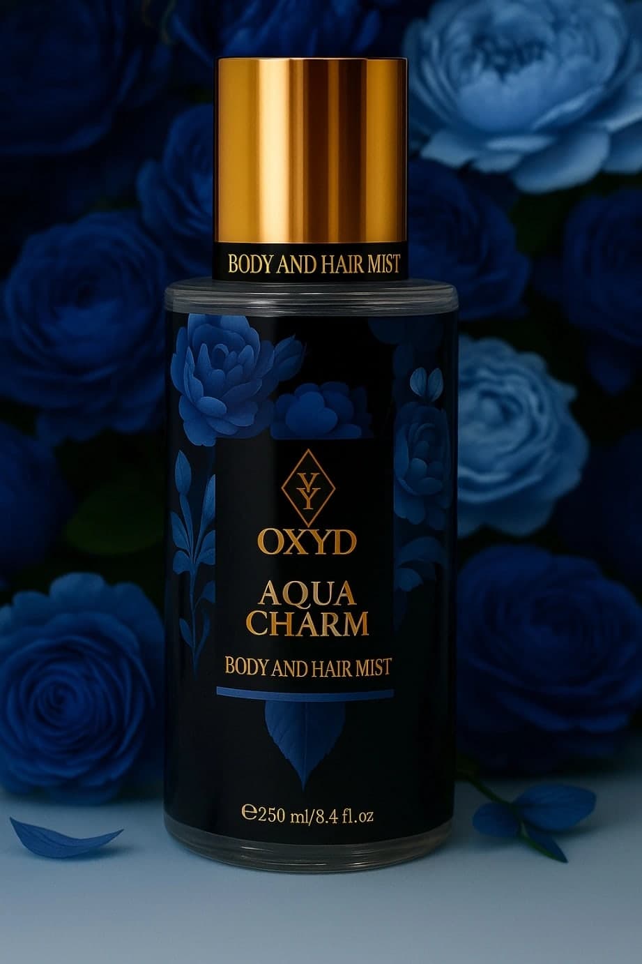 Aqua Charm - Mgiełka do ciała i włosów 250 ml, farba 250 ml