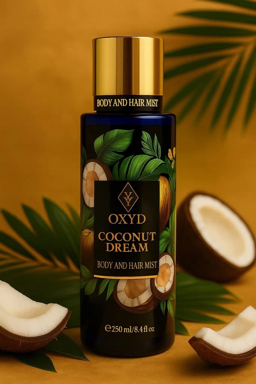 Coconut Dream - Mgiełka do ciała i włosów 250 ml, farba 250 ml